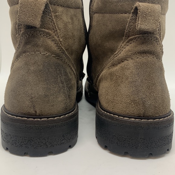 Ara Boot Beige Beige 41EU Suede Gore-Tex Waterproof Distressed Business Casual